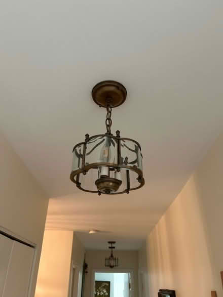 Photo of free Two ceiling light fixtures (North side of Oak Park) #1