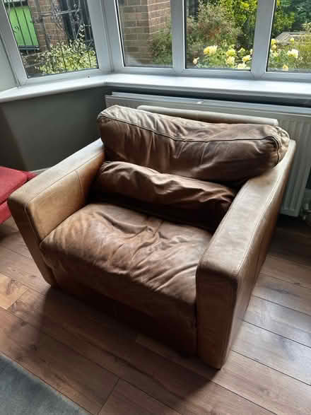 Photo of free Leather 3 piece Suite (St Helens WA10) #3