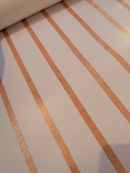 Photo of free Almost 2m of vinyl sticker gold stripes (Wokingham RG41) #1