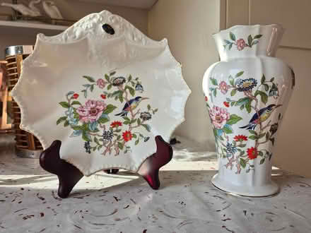 Photo of free Vase and plate (Ballycullen Dublin 24) #1