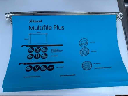 Photo of free 11 Rexel file hangers (Brimfield, Ludlow) #1