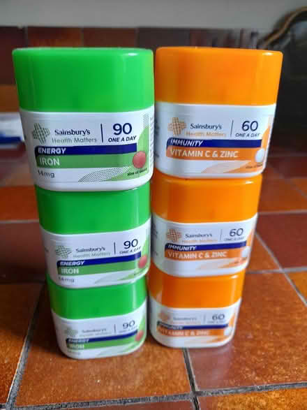 Photo of free Iron, vitamin C/zinc supplements (Portland DT5 1JJ) #1