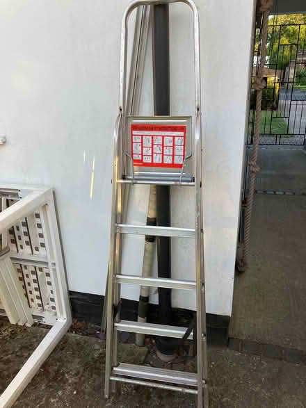 Photo of free Folding step ladder (GU24 Bisley) #1
