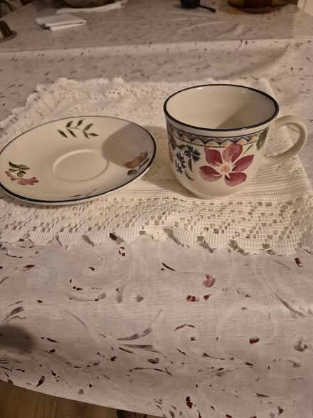 Photo of free Cup and saucer x 16 - brand new (Ballycullen Dublin 24) #2