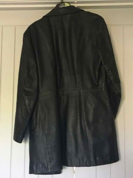 Photo of free Ladies black leather jacket (Bradwell MK13) #2