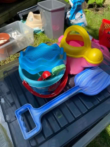 Photo of free Selection of beach toys with watering can. (East Twerton) #1
