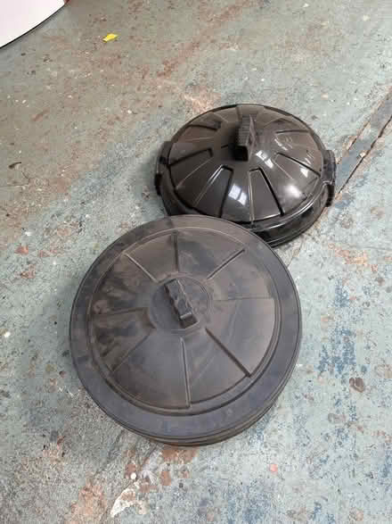 Photo of free Dustbin Lids (Oulton Broad NR32) #1