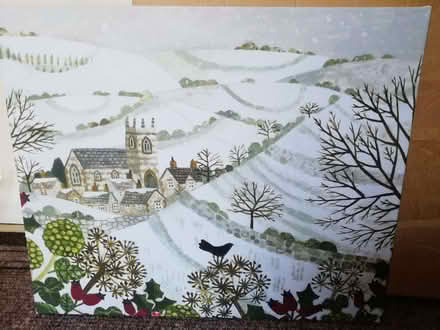 Photo of free Brand New Winter Scene Canvas Picture (Bickley BR1) #1
