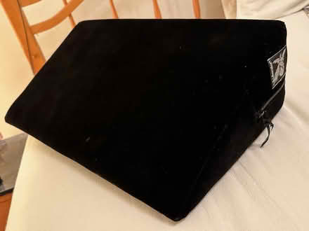 Photo of free New wedge cushion, washable cover (Sausalito) #1