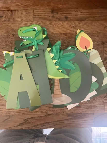 Photo of free Dinosaur birthday banner (Meersbrook, S8) #1