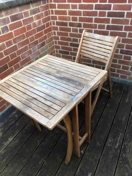 Photo of free Garden table and chairs (Aldeburgh IP15) #1