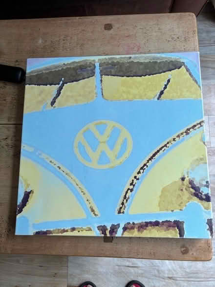 Photo of free VW camper van pop art (St Julians AL1) #1