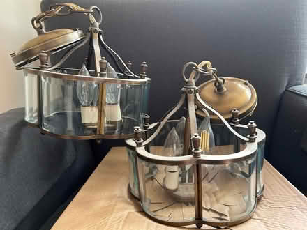 Photo of free Two ceiling light fixtures (North side of Oak Park) #3