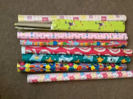 Photo of free Mixed children’s gift wrap (Rainhill village) #1