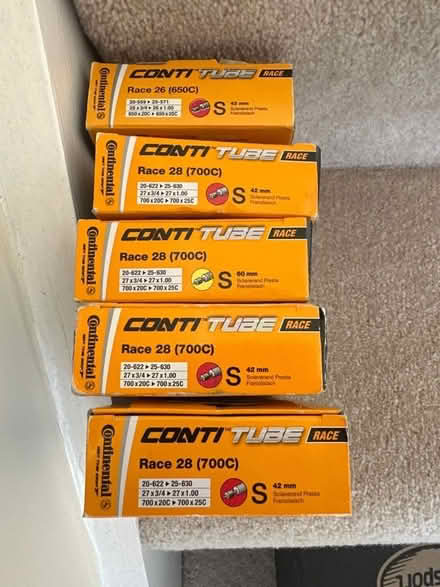 Photo of free Bicycle Inner Tubes - Narrow (1”) (Jesmond NE2) #1