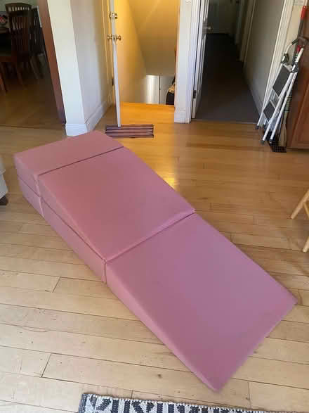 Photo of free tri-fold mattress, fold-up (oakland) #3