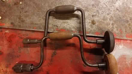 Photo of free Two Old Braces Carpenters Tools (Rode) #1