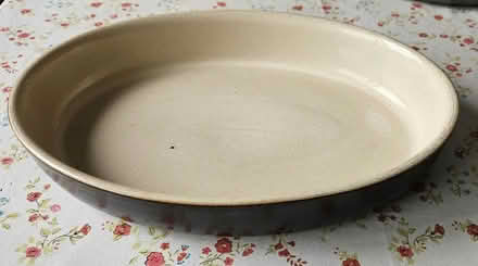 Photo of free Large oval ceramic dish 30x22cm (Chaddesden Wood DE21) #1