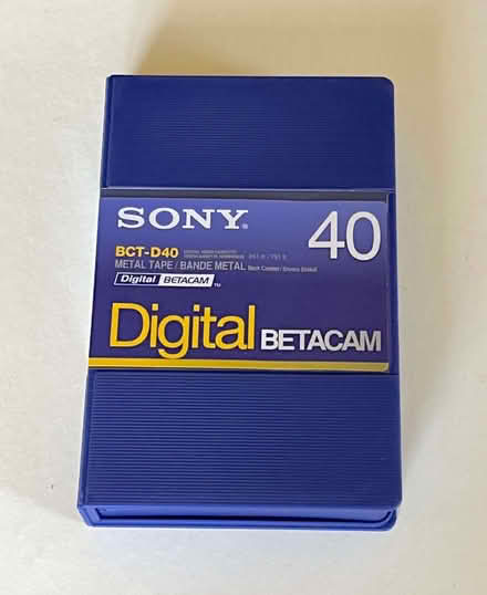 Photo of free 7x Sony DigiBeta Tapes - Brand New - Unused (Fenham NE4) #2