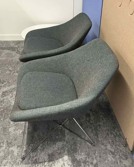 Photo of free Large lounge chair x 4 (Canary Wharf E14) #2