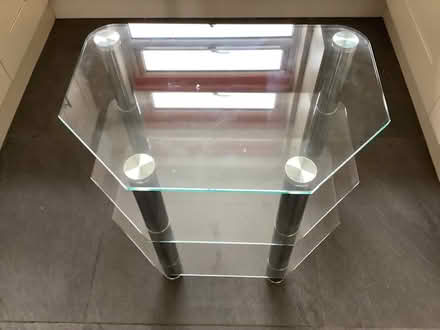Photo of free Glass TV stand (Poynton SK12) #1
