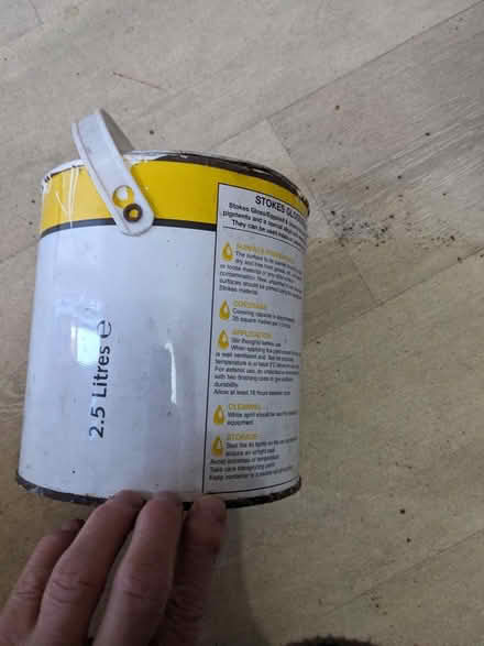 Photo of free Gloss enamel paint, white (Meersbrook S8) #2