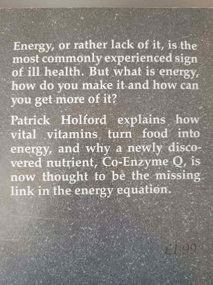 Photo of free The Energy equation book (Hayling Island PO11) #2