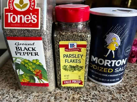 Photo of free Pepper, Salt, Parsley Flakes (South San Jose) #1