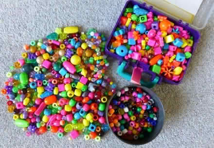 Photo of free Plastic Beads (Littleover DE23) #1