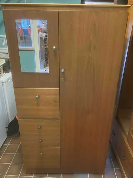 Photo of free Small 1960’s retro wardrobe (BT55) #1