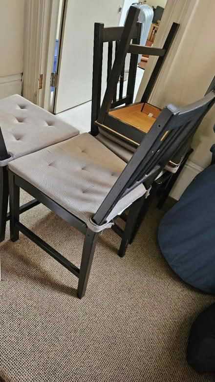 Photo of free 4 Ikea chairs (W9 Maida Vale) #1