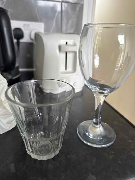 Photo of free Wine glass and small glass (Acton) #1