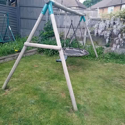 Photo of free Wooden garden swing (BR5) #2