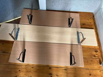 Photo of free Three shelves with brackets (Osney OX2) #3