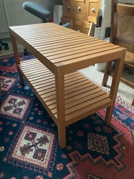 Photo of free Wooden shelving unit (Liverpool L15) #1
