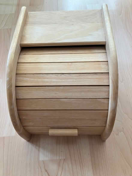 Photo of free Small wooden bread bin (Verwood BH31) #1