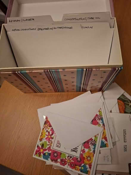 Photo of free Greeting Card Holder + Greeting Cards (Panshanger AL7) #2