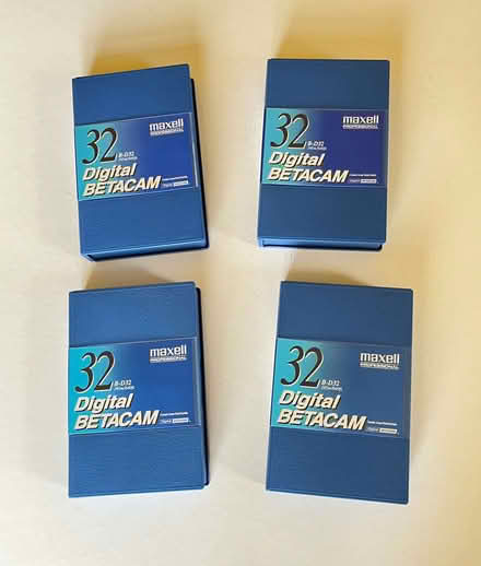 Photo of free 4x Maxell DigiBeta Tapes - Brand New - Unused (Fenham NE4) #1