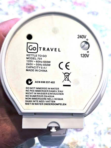 Photo of free Full size kettle and travel kettle (Fetcham / Bookham KT22) #2