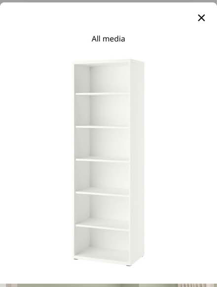 Photo of free Tall wooden shelves unit (Acton) #1