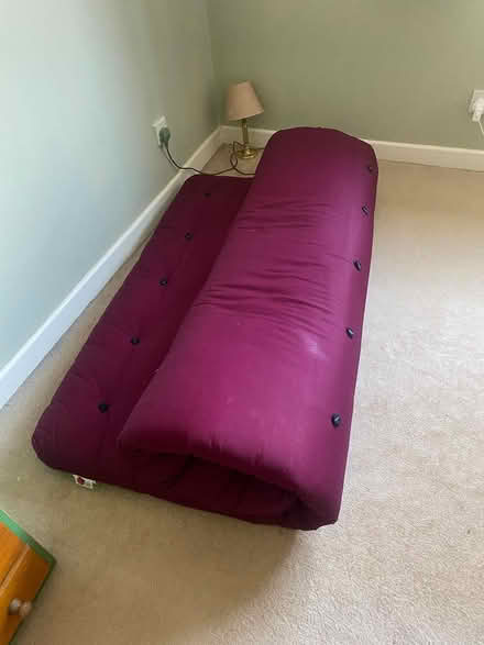 Photo of free double futon - natural materials (Langport) #4