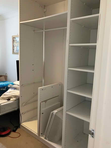 Photo of free IKEA PAX wardrobe with shelves (Bradford on Avon) #1