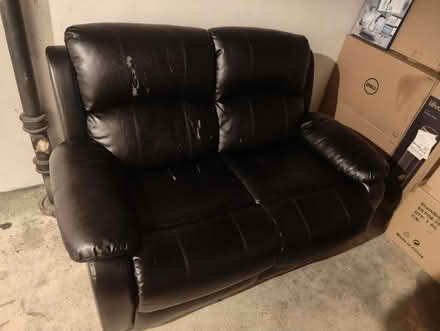 Photo of free Two Seat Recliner Sofa Couch (Abbey Wood SE2) #2