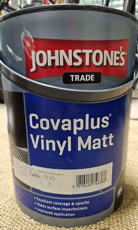 Photo of free Matt Pebble Emulsion Paint (Bilton HG1) #1