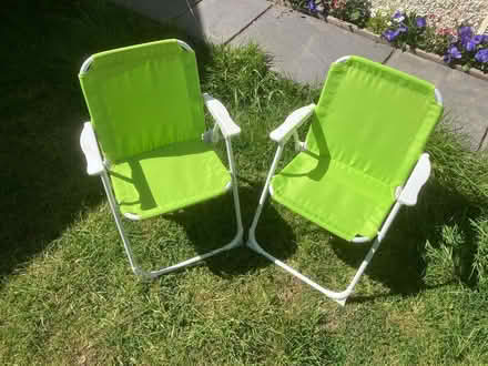Photo of free Pair of toddler deck chairs (Kendal LA9) #1