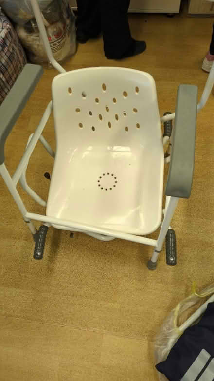 Photo of free Shower chair and toilet support (Ashford) #1