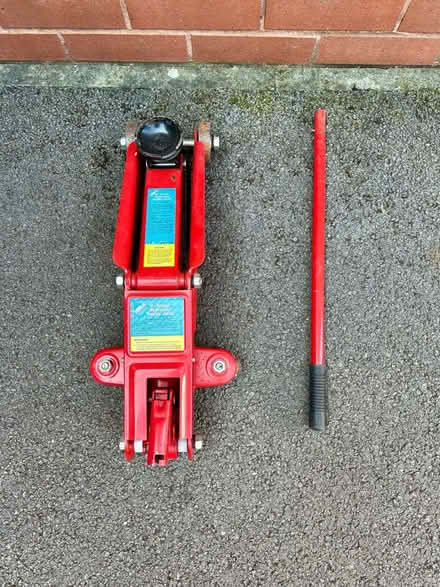 Photo of free Hilka 2 tonne trolley jack (Burton on Trent) #1