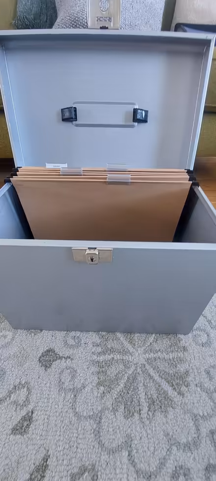 Photo of free Household file storage case (Gowkshill EH23) #2