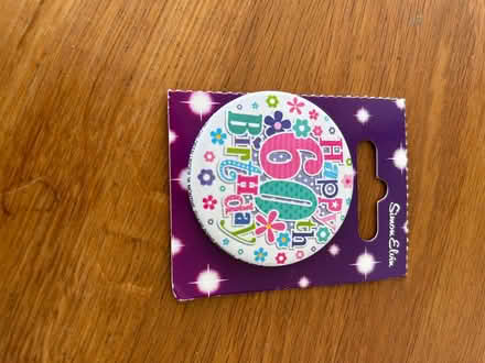 Photo of free 60th Birthday Badge (Norton LD8) #1