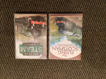 Photo of free Two steam DVDs (Nunnery Wood WR5) #1